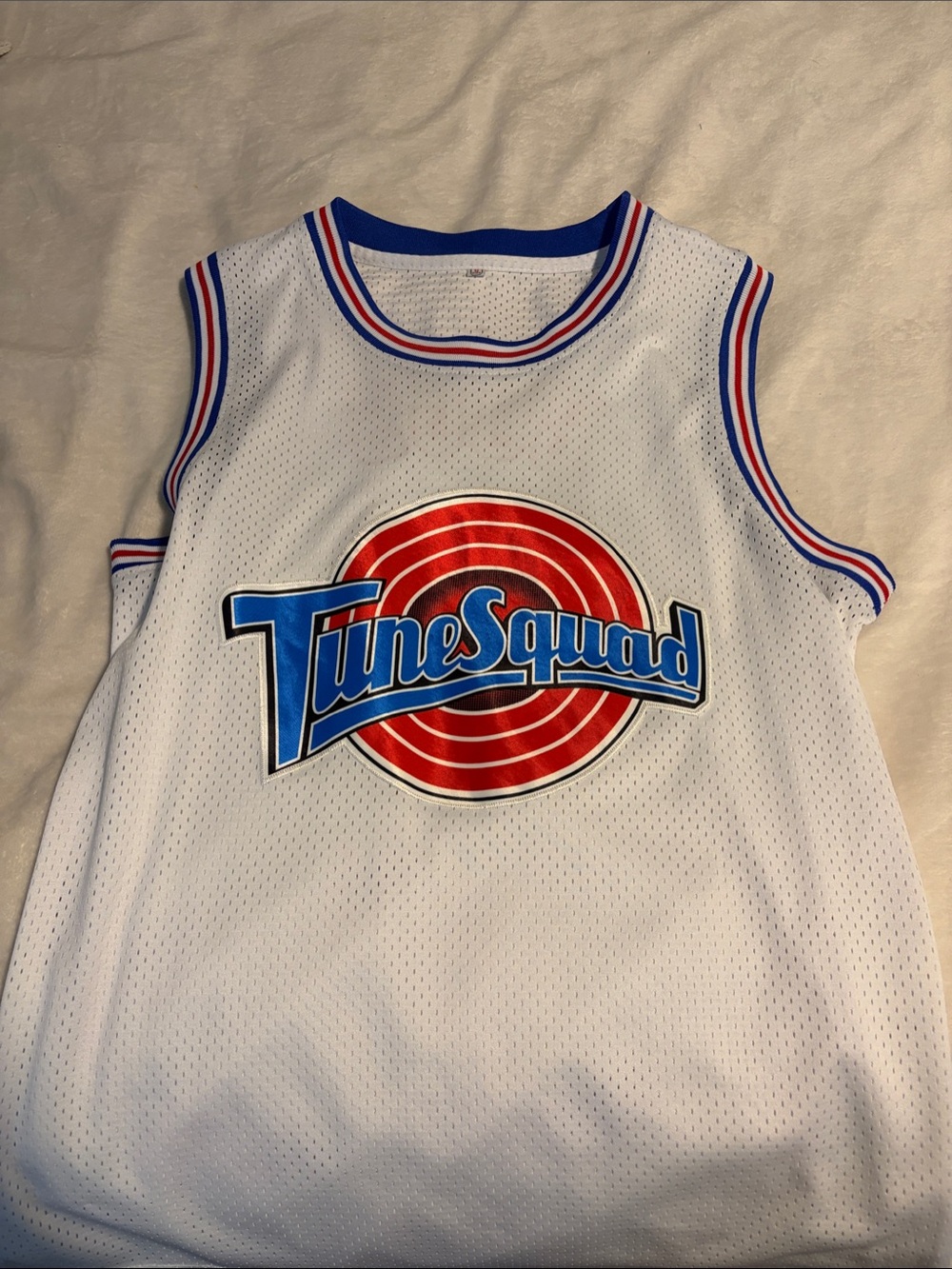 White Bugs Bunny Jersey! Great idea for Halloween!!